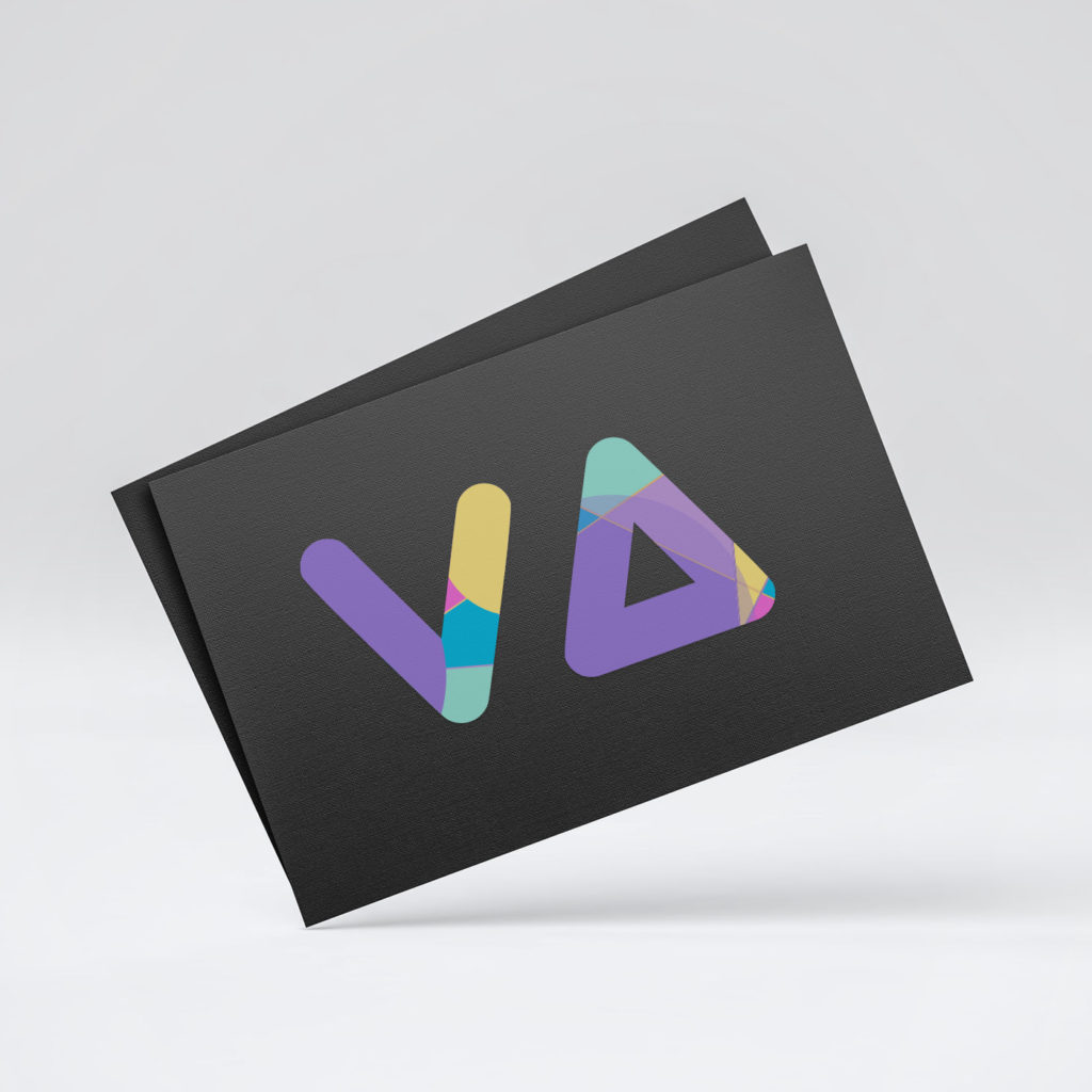 Diseño de logotipo Vibra Fiesta de la luz Girona
