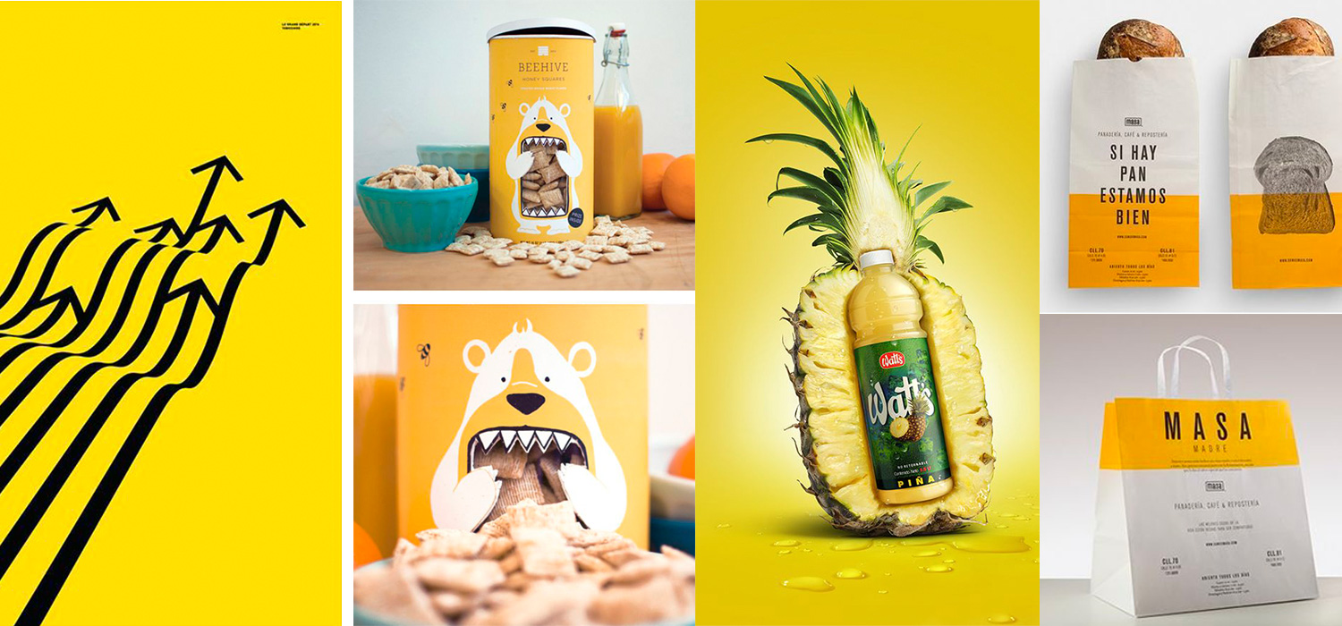 El amarillo nos ayuda a inspirarnos y ser más creativos