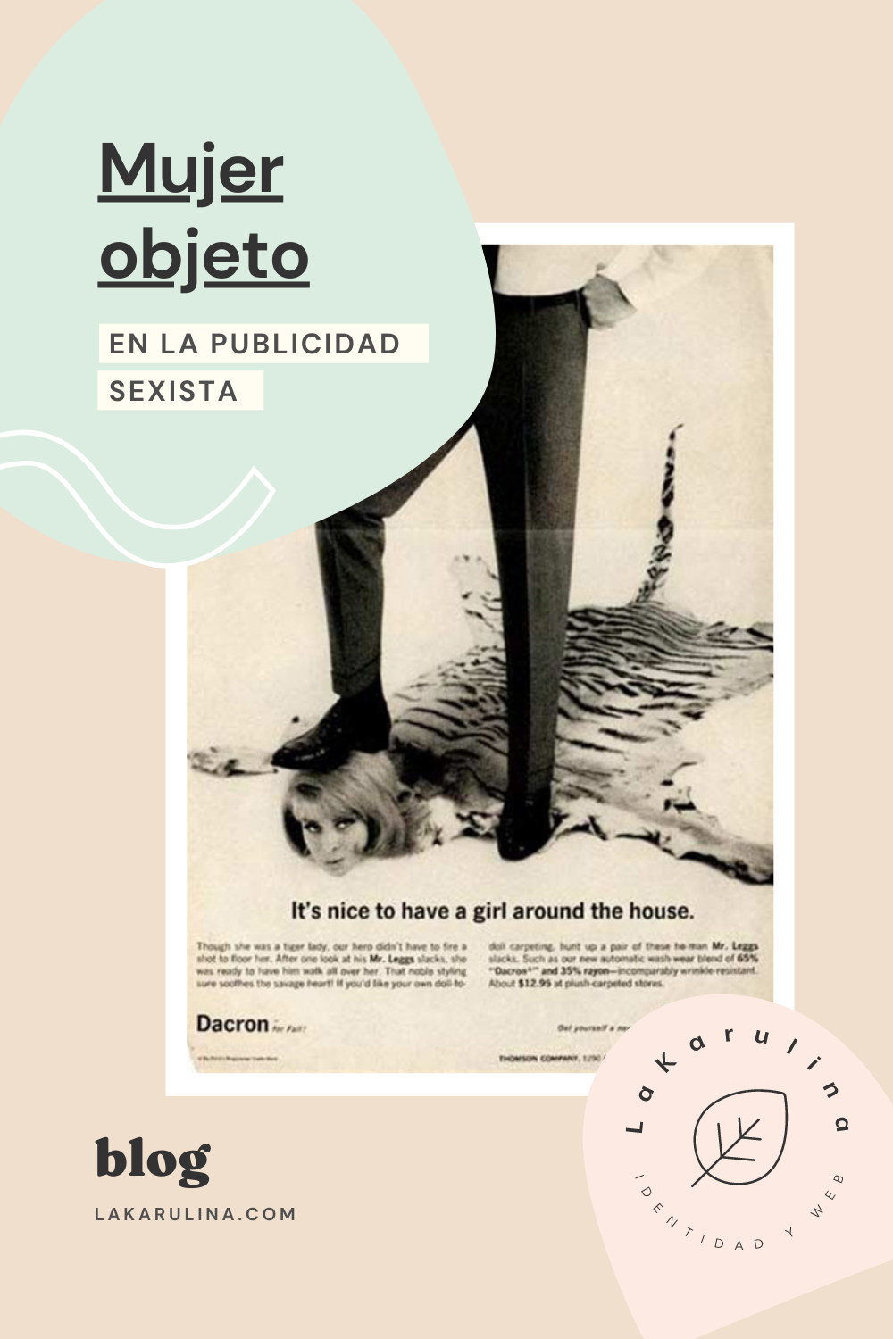 Mujer objeto en la publicidad