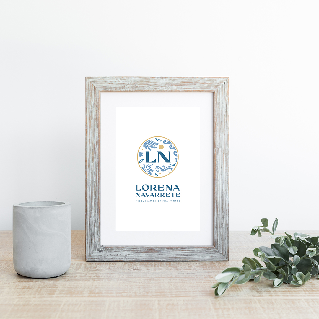 Lorena Navarrete Diseño identidad corporativa