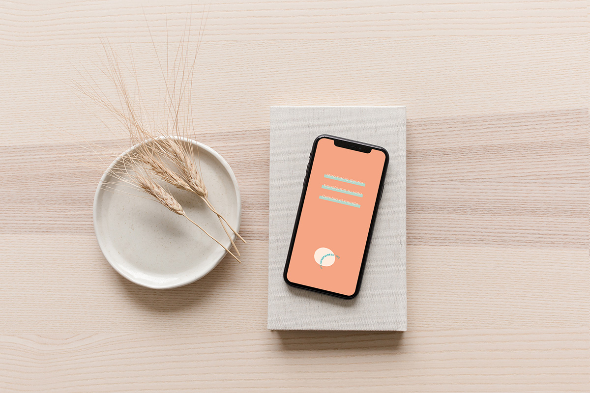 Diseño identidad corporativa It’s Mindfulness Time