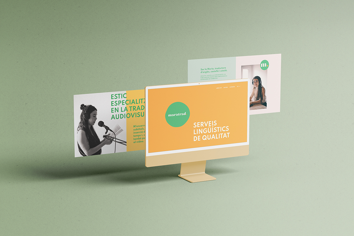 Maratrad diseño web