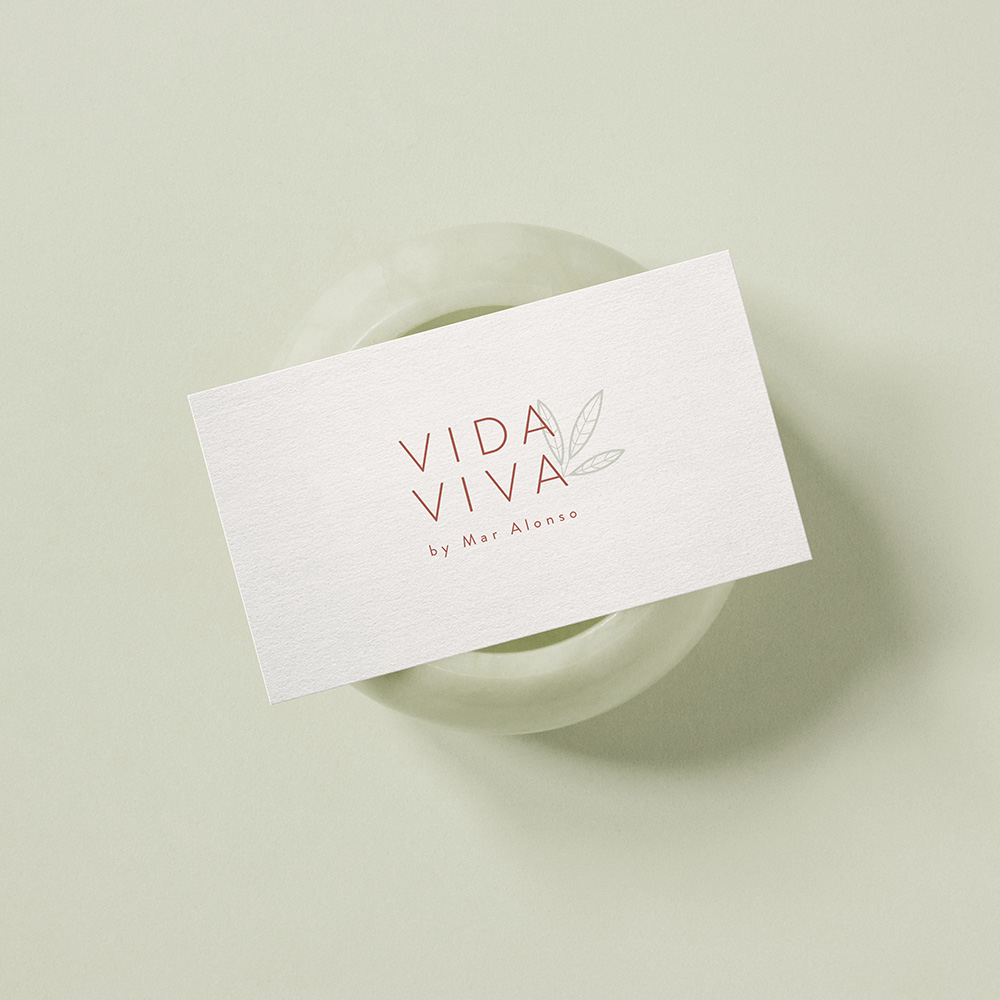 Vida Viva Diseño de identidad corporativa