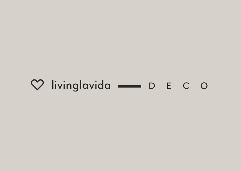 Diseño de identidad corporativa Living La Vida Deco Decoración Interiorismo