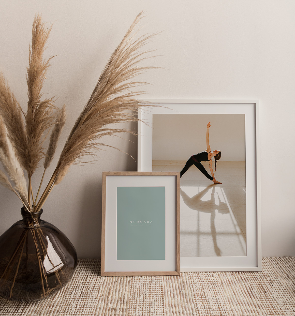 Diseño identidad corporativa y web Nurcaba Yoga