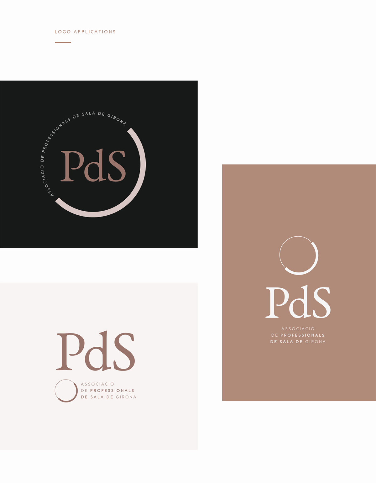 Diseño identidad corporativa Professionals de Sala Girona