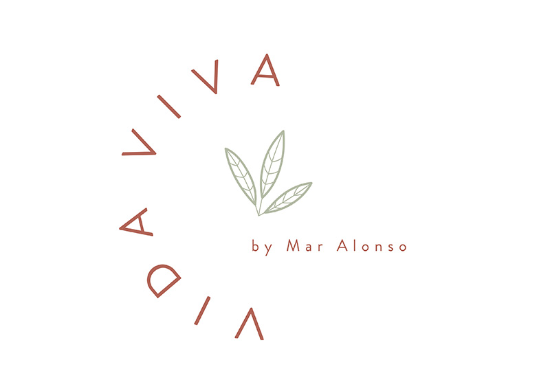 Diseño de Logotipo Viva Viva Mar Alonso Pilates