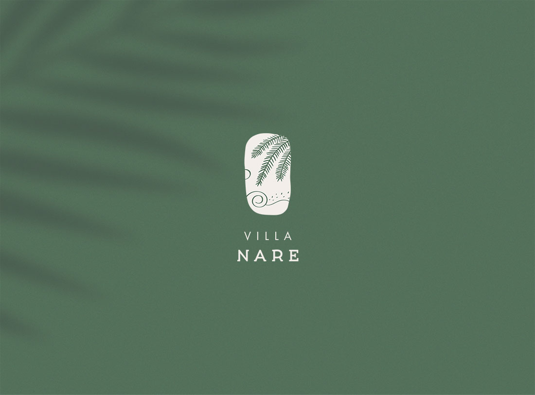 Diseño de identidad corporativa Villa Nare Fuerteventura