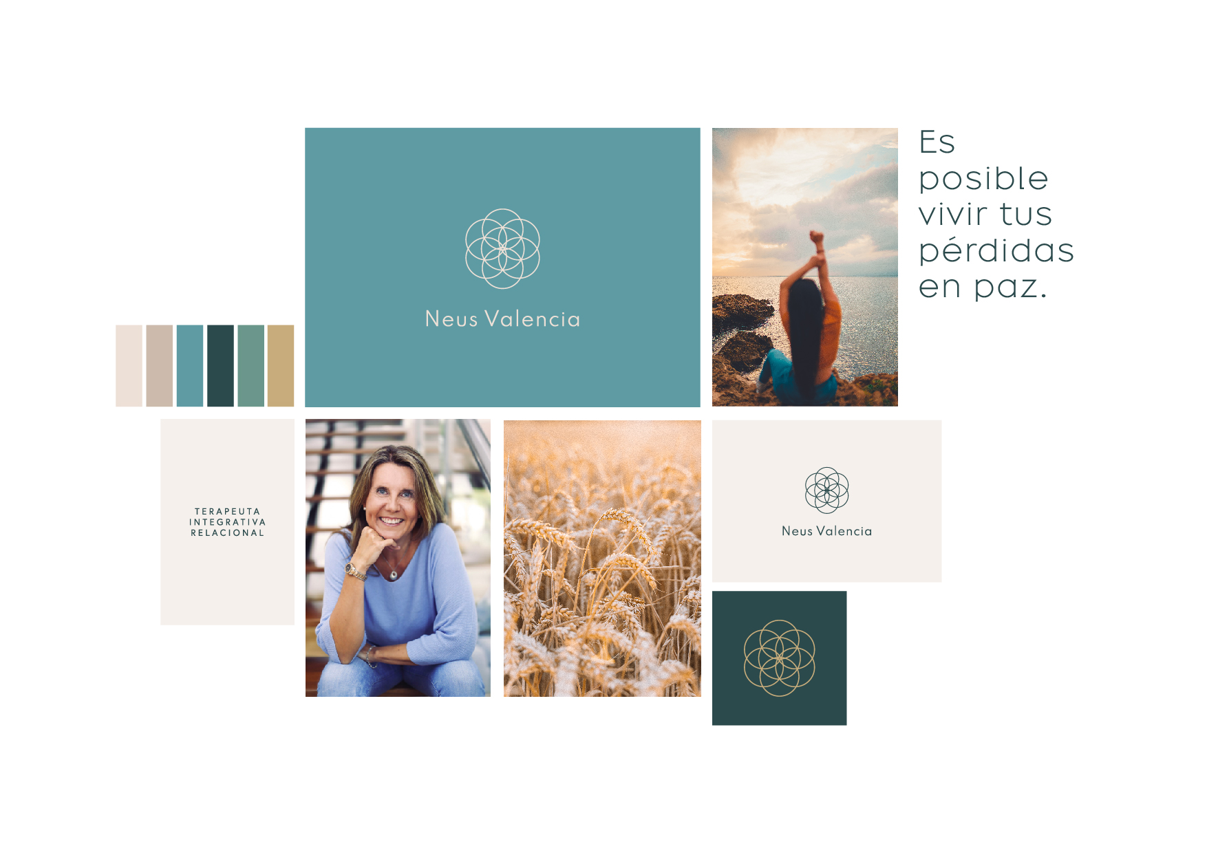 moodboard identidad corporativa neus valencia