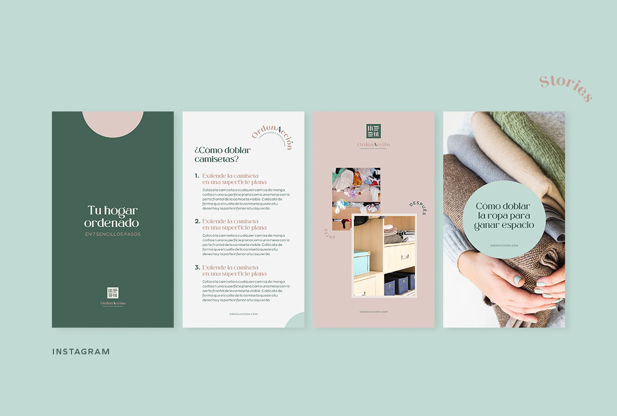 Diseños personalizados y corporativos para Instagram