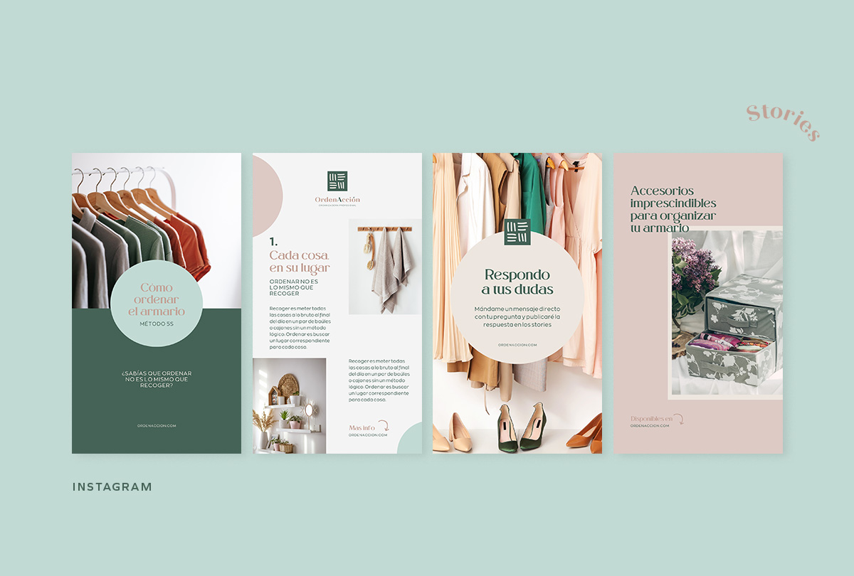 Diseños personalizados y corporativos para Instagram