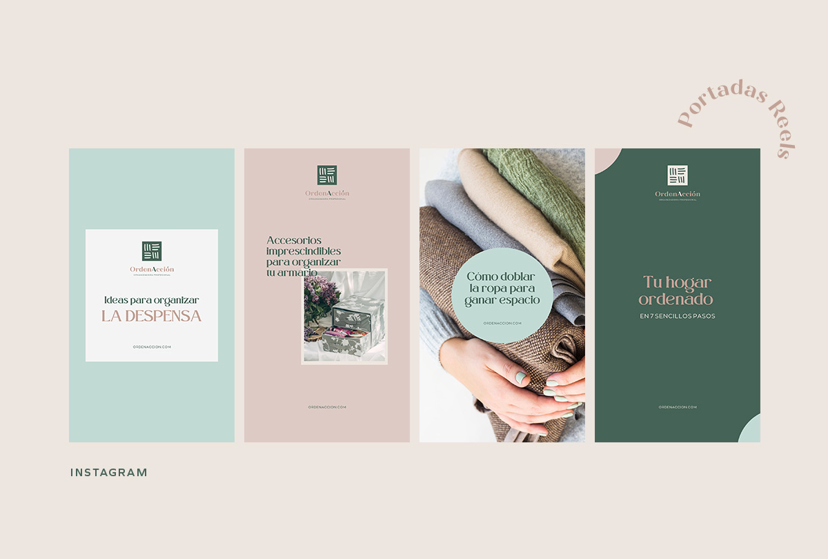 Diseños personalizados y corporativos para Instagram