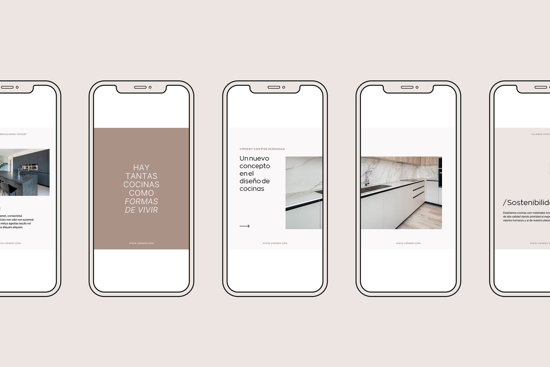 Kit de plantillas editables para redes sociales personalizadas para el equipo de Viphery.