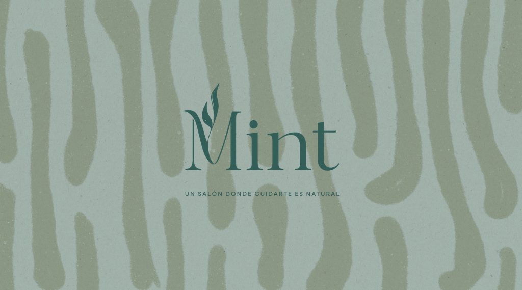 Mxin - Identidad visual de MINT, salón de belleza consciente con branding natural.