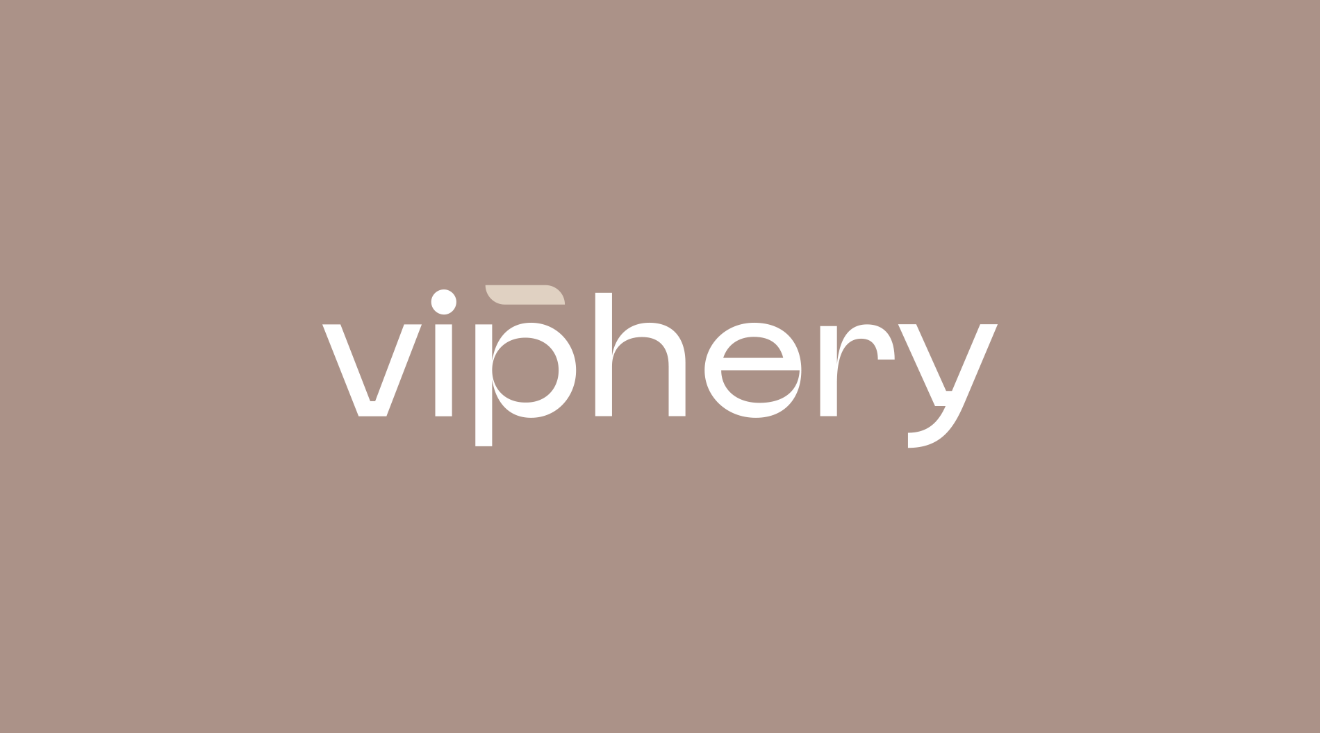 Diseño de logotipo y papelería corporativa para marca de interiorismo Viphery.