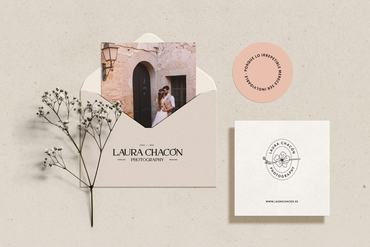Mxin - Diseño de branding y página web para Laura Chacón Fotografía. Poryecto web subvencionado con el bono del Kit Digital.