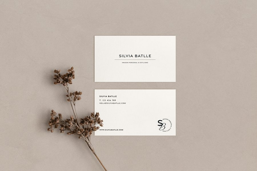 Diseño de identidad corporativa, branding y web para Silvia Batlle, Consultora en Imagen Personal y Ambiental