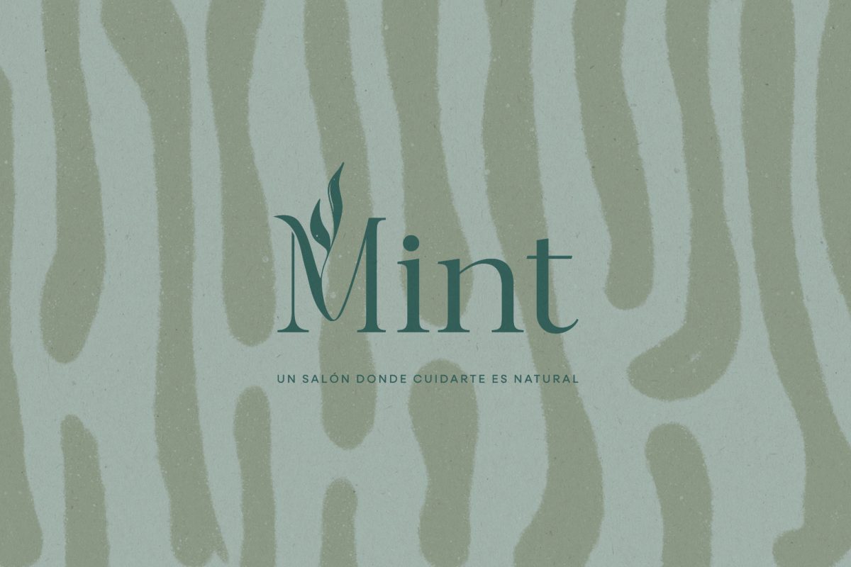 Mxin - Identidad visual de MINT, salón de belleza consciente con branding natural.